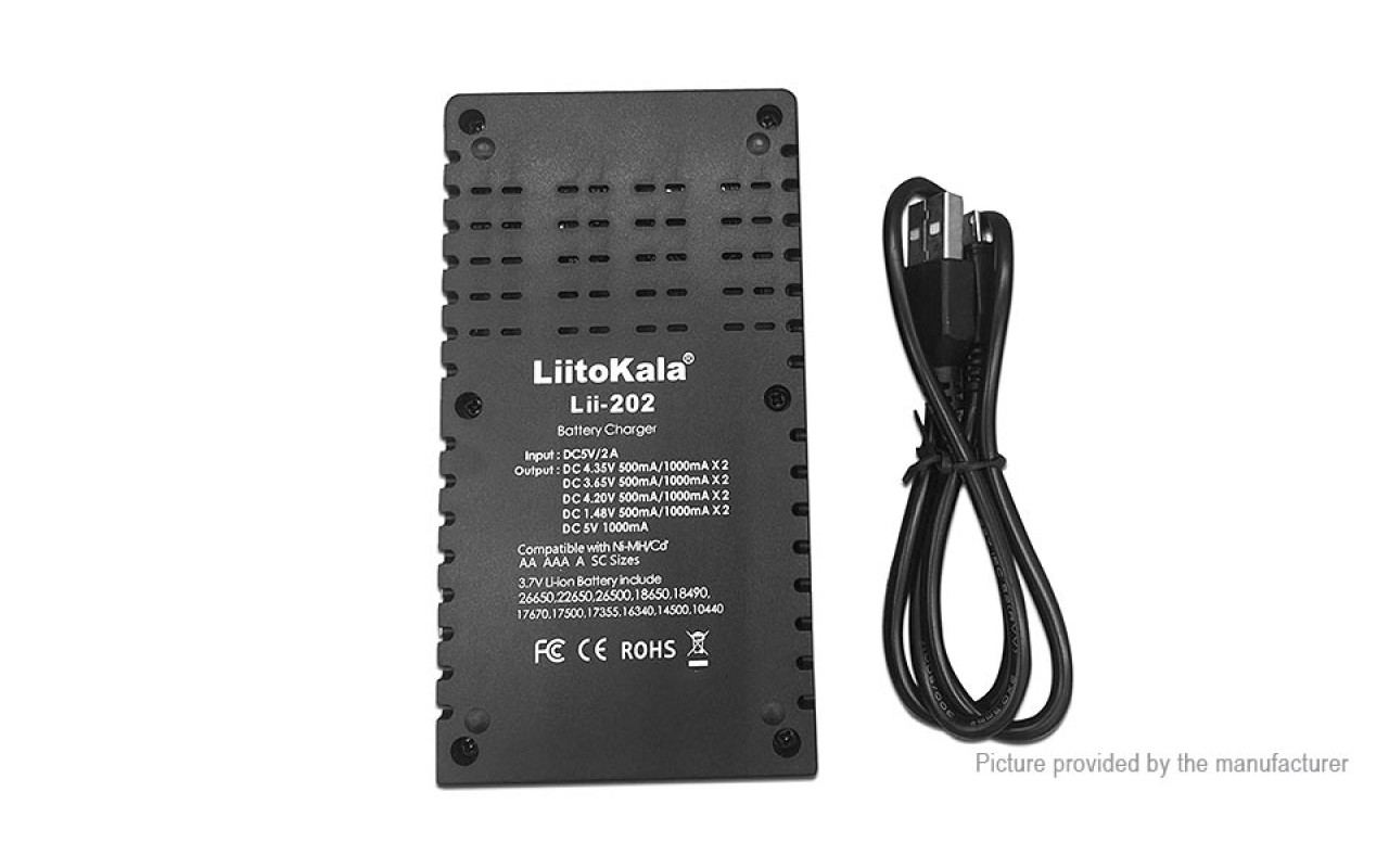 Liitokala Lii Charger Smart Usb Charger Multi Charger Dual