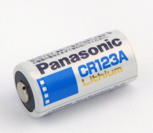 Panasonic CR123A 3v Lithium Non-Rechargeable Battery - CR123A battery in  India - Lightorati