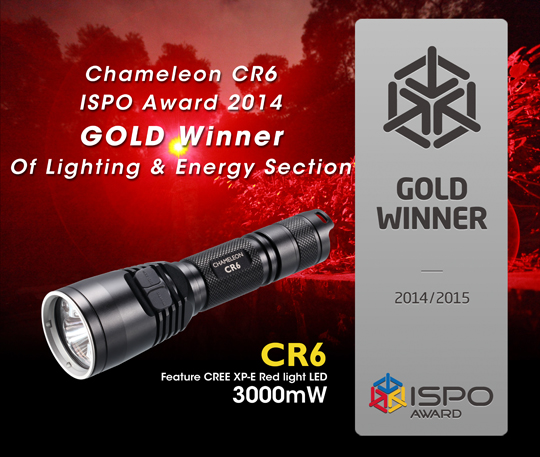 Nitecore CR6 ISPO 2014 Award Winning Flashlight