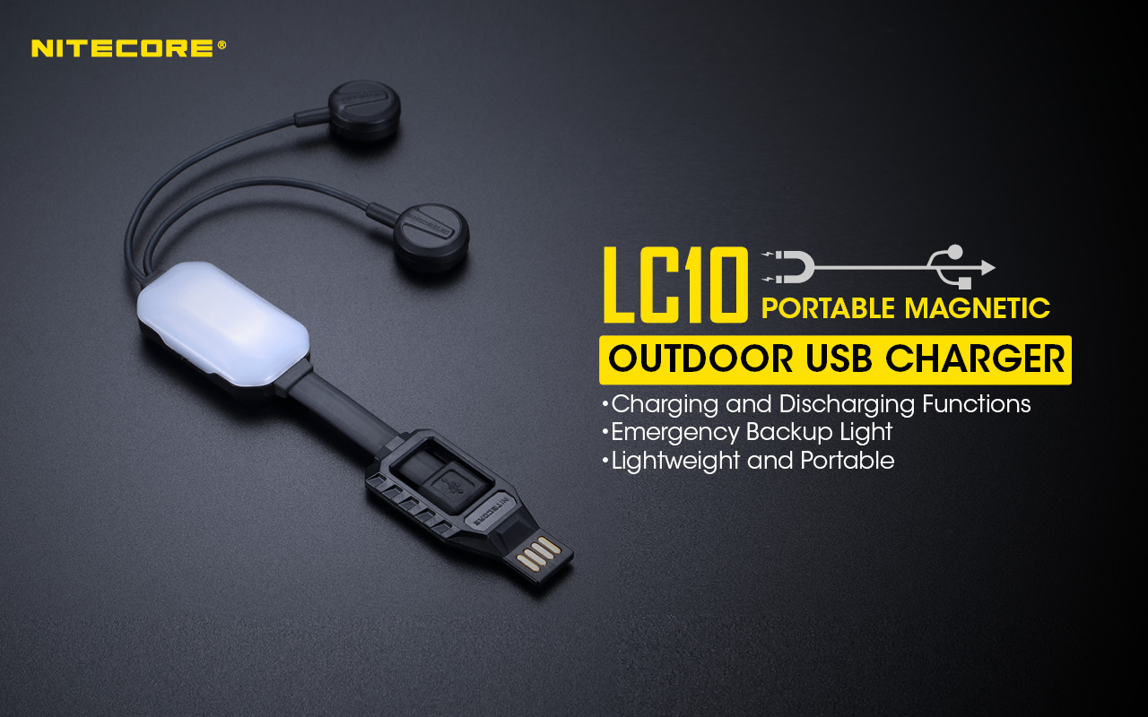 Nitecore LC10 USB Charger