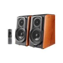 Edifier S1000W Wireless Hi-Fi Bookshelf Speaker - Brown
