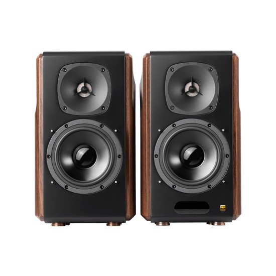 Edifier S2000MKIII New Classic Hi-Fi Active Speaker Brown