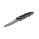 Enlan EL-01AB EDC Folding Knife [G10 Handle, Liner Lock, Drop Point, Serrated Edge]