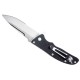 Enlan EL-01AB EDC Folding Knife [G10 Handle, Liner Lock, Drop Point, Serrated Edge]