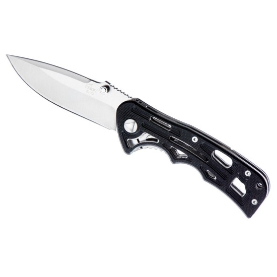 Enlan EL-03A EDC Folding Knife [G10 Handle, Liner Lock, Drop Point, Fine Edge]