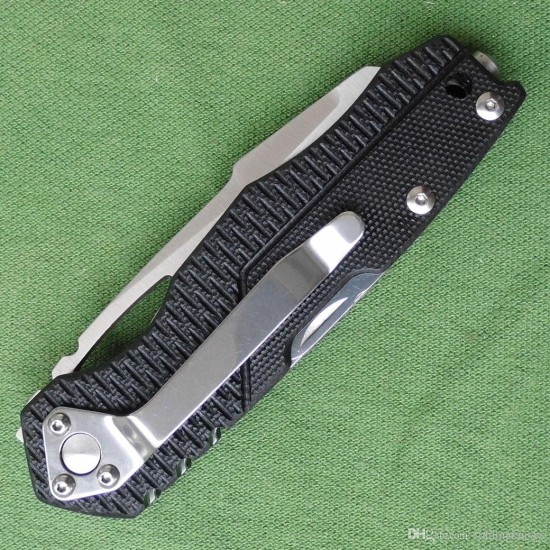 Enlan EL-19A EDC Folding Knife [G10 Handle, Liner Lock, Drop Point, Fine Edge]