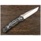 Enlan L01-1 EDC Folding Knife [Micarta Handle, Liner Lock, Drop Point, Fine Edge]