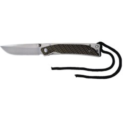 Enlan L03-1 EDC Folding Knife [Aluminum Handle, Liner Lock, Drop point, Fine Edge]