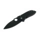 Enlan M020FB EDC Folding Knife [Aluminum Handle, Liner Lock, Drop point, Fine Edge]