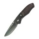 Enlan M022 EDC Folding Knife [G10 Handle, Liner Lock, Drop point, Fine Edge]