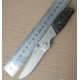 Enlan M09-2 EDC Folding Knife [Stainless Steel Handle, Liner Lock, Drop point, Fine Edge]