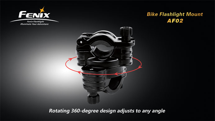 fenix af02 bike flashlight mount Fenix AF02 Bike Mount - Bicycle Flashlight Mount