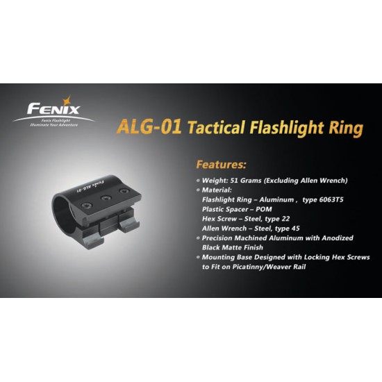 Fenix ALG-01 Flashlight Weapon Mount