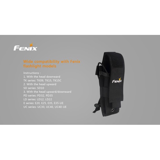 Fenix ALP-MT Holster for LED Flashlights (Black/Khaki/Olive)