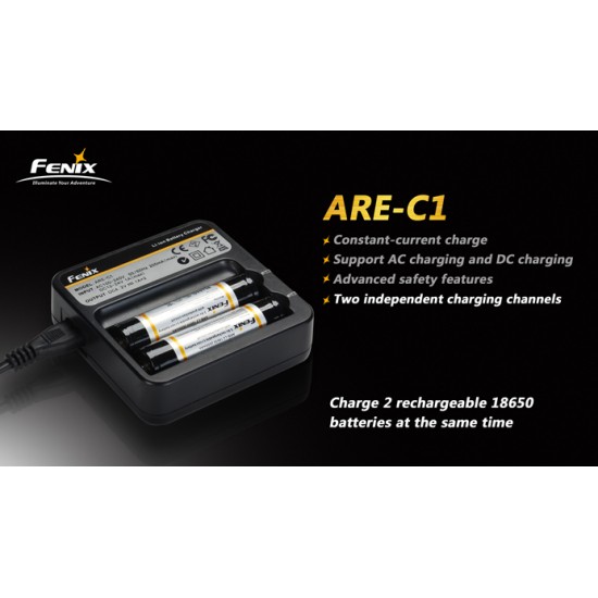 Fenix 18650 Smart Battery Charger - ARE-C1 [DISCONTINUED]