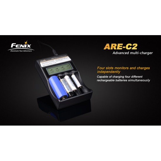 Fenix ARE-C2 Advanced Multi-Charger with LCD