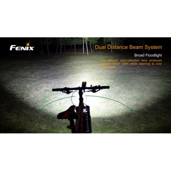 Fenix BC30 Powerful LED Bicycle Light with Dual Beam (1800 Lumens, 2x18650)
