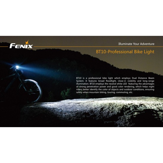 Fenix BT10 Bicycle Light - 350 Lumens [DISCONTINUED/UPGRADED]