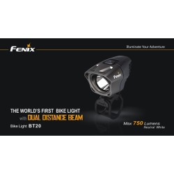 Fenix BT20 Bicycle Light - 750 Lumens (2x18650) [DISCONTINUED]