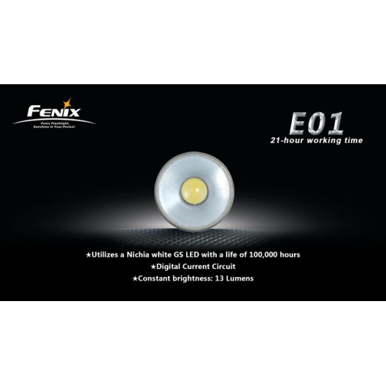Fenix E01 Keychain Light  [DISCONTINUED/UPGRADED]