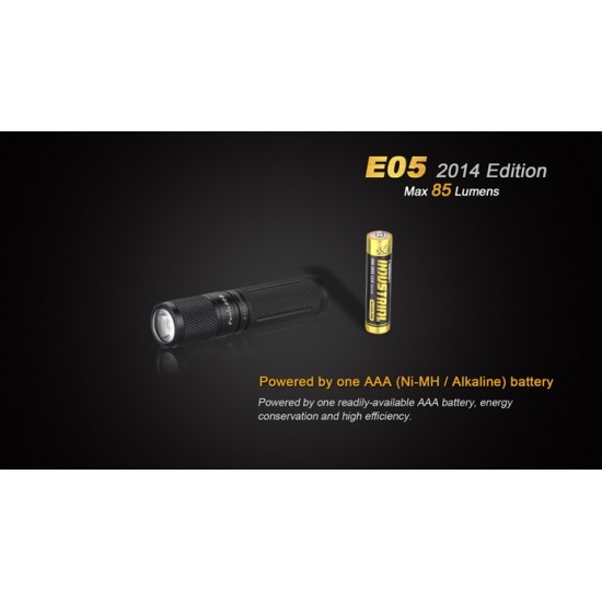 Fenix E05 LED Keychain Flashlight (85 Lumens)