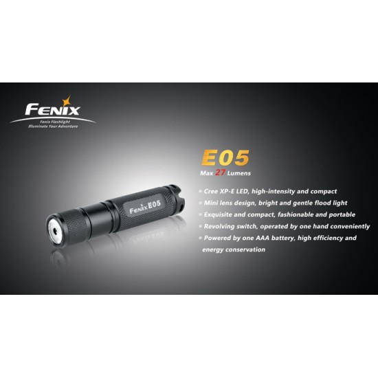 Fenix E05 Gift Pack - AAA Keychain Light [DISCONTINUED]
