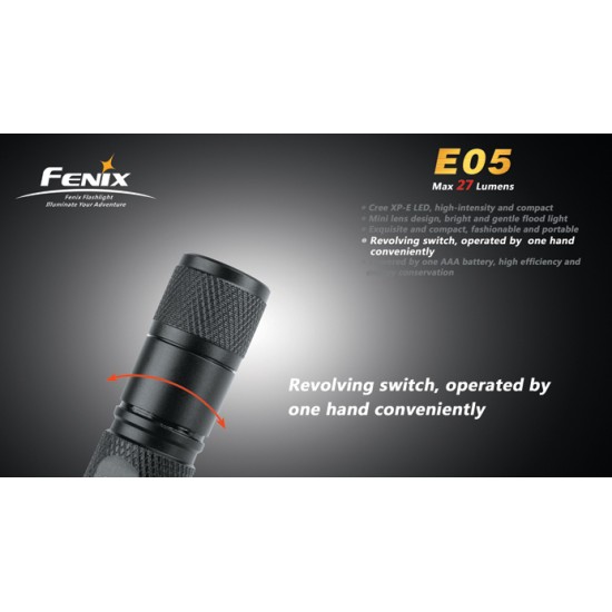 Fenix E05 Gift Pack - AAA Keychain Light [DISCONTINUED]