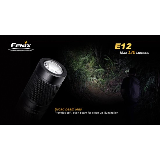 Fenix E12 - AA LED Keychain Light  (130 Lumens)  [DISCONTINUED]