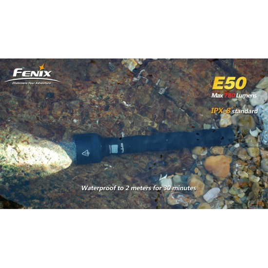 Fenix E50 LED Flashlight - 780 Lumens [DISCONTINUED]