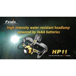 Fenix HP11 Headlamp (4xAA - 277 Lumens)
