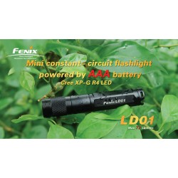 Fenix LD01 R4 - 1xAAA Light, 72 Lumens [DISCONTINUED/UPGRADED] 