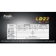 Fenix LD22 R5 LED Flashlight (190 Lumens, 2xAA)