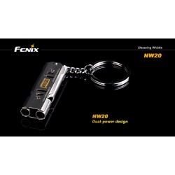 Fenix NW20 Lifesaving Whistle, Stainless Steel