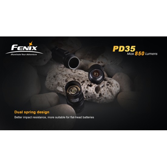 Fenix PD35 18650 Flashlight (850 Lumens)  [DISCONTINUED/UPGRADED]