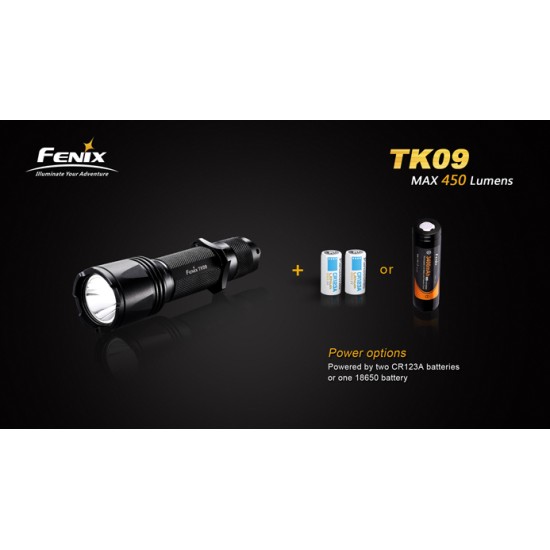 Fenix TK09 G2 R5 Flashlight (450 Lumens)