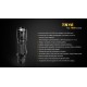 Fenix TK16 Tactical LED Flashlight with Instant Strobe (1x18650, 1000 Lumens)