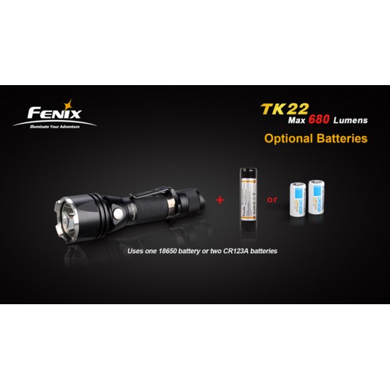 Fenix TK22 XM-L2 (680 Lumens) [UPGRADED/DISCONTINUED]