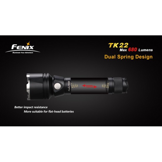 Fenix TK22 XM-L2 (680 Lumens) [UPGRADED/DISCONTINUED]