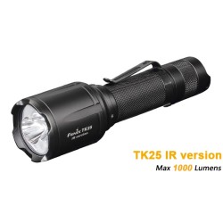 Fenix TK25 IR Infrared Tactical LED Flashlight (1000 Lumens, 1x18650)