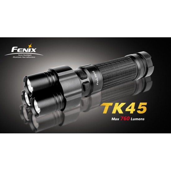 Fenix TK45 - The Triple Head Flashlight [DISCONTINUED]