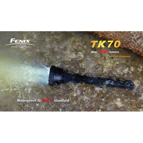 Fenix TK70 - High Power D-Cell Search Light [DISCONTINUED]