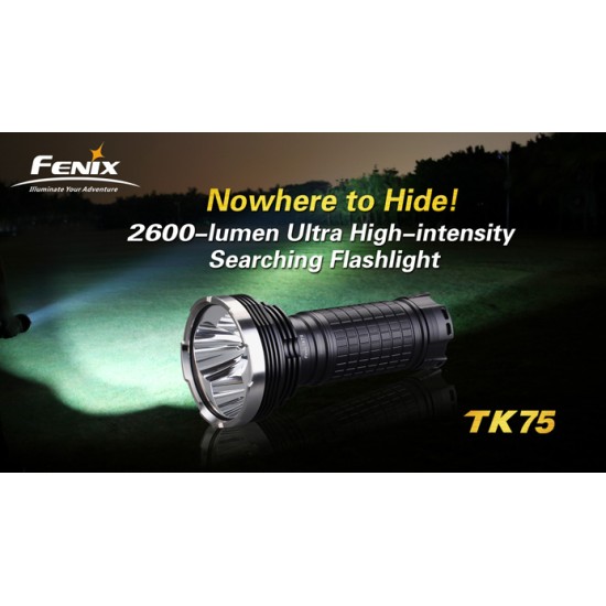 Fenix TK75 - High Power Search Light (2600 Lumens) [DISCONTINUED]