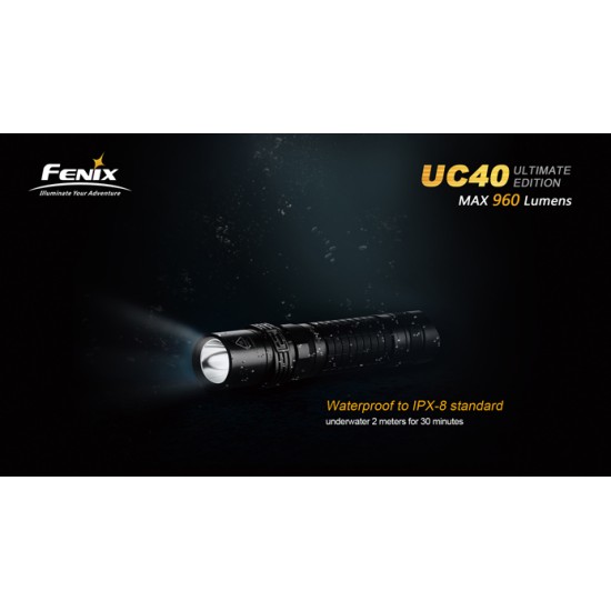 Fenix UC40 Ultimate Edition USB Rechargeable Flashlight (960 Lumens)  [DISCONTINUED]