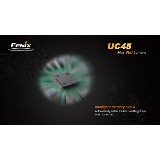 Fenix UC45 USB Rechargeable Flashlight (960 Lumens)  [DISCONTINUED]