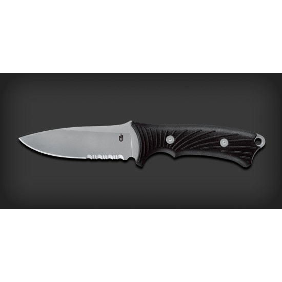 Gerber Big Rock - Serrated Fixed Blade Knife - Outdoor Knife