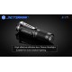 JETBeam JET-U Titanium Grey EDC Keychain Flashlight (135 Lumens, 1xAAA)