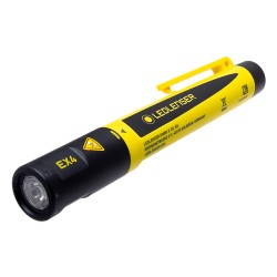 Ledlenser EX4 Intrinsically Safe LED Flashlight (Ex-Zone 0/20), 50 Lumens, 2xAAA 