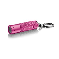 Ledlenser K2 Keychain LED Flashlight Pink, 20 Lumens