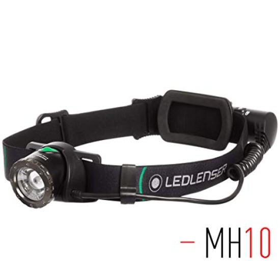 Ledlenser MH10 USB Rechargeable LED Headlamp, 600 Lumens