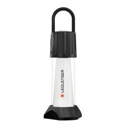 Ledlenser ML6, USB Rechargeable Camping Lantern, Warm White Light, 300 Lumens with magnetic base, hook, stand
